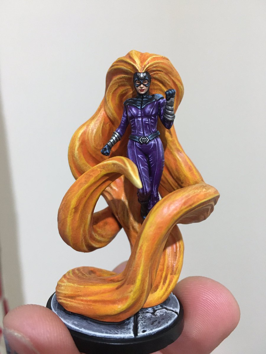 BullvineMark's tweet photo. Hail to the Queen!
Medusa all done. #MiniMonday #miniaturemondays #marvelcrisisprotocol #crisisprotocol #paintingprotocol https://t.co/IDFK6UW08v