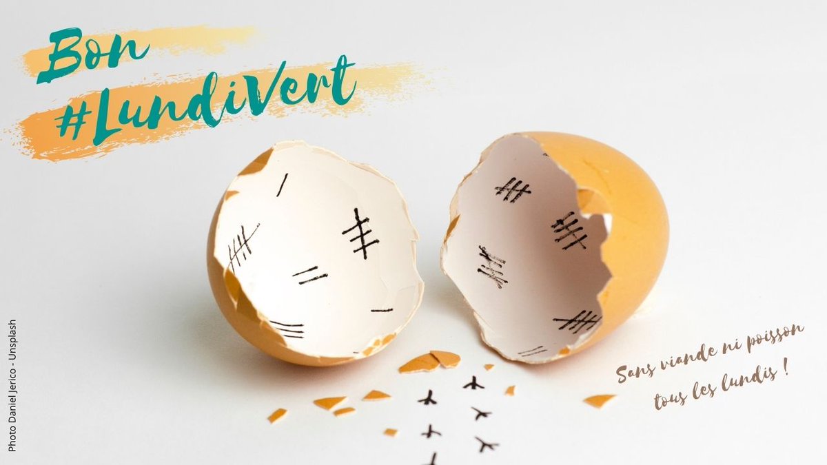 On tient bon nos engagements #LundiVert même en ce lundi de Pâques... Ni viande, ni poisson dans l'assiette mais OUI aux 🐔🐣🐰🐟en chocolat ! 
Bon #LundiVert à toutes et à tous.
