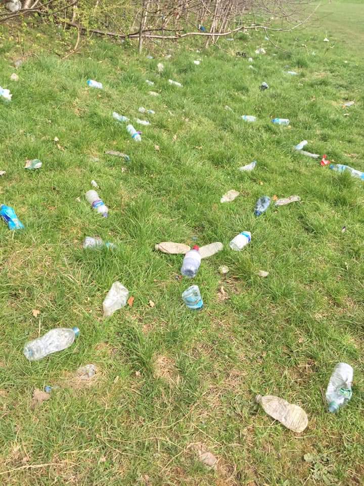 SheffLitterPick's tweet image. #Burngreave #Sheffield today. A seam of plastic water bottles. Pointless. #timeforchange