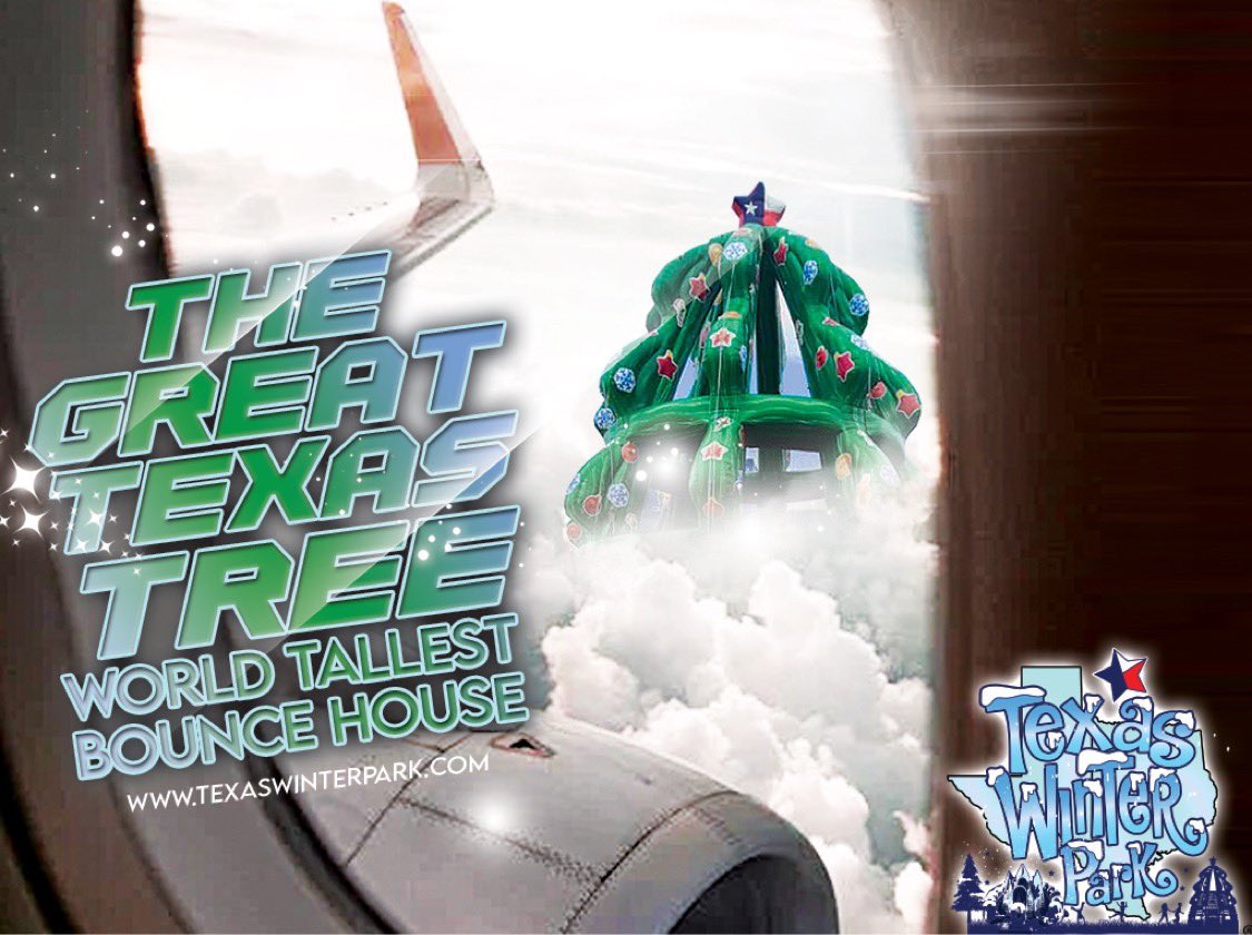 Coming December Only In Texas 2021!  Everything In Texas Is Bigger!
texaswinterpark.com #Christmas #cnn #austinwomansmagazine #essence #winter #Texas #ABCNews #FoxNews #FoxBusiness #cnbc #Attractions #fun #worldstallest #texaswinterpark #tallestbouncehouse