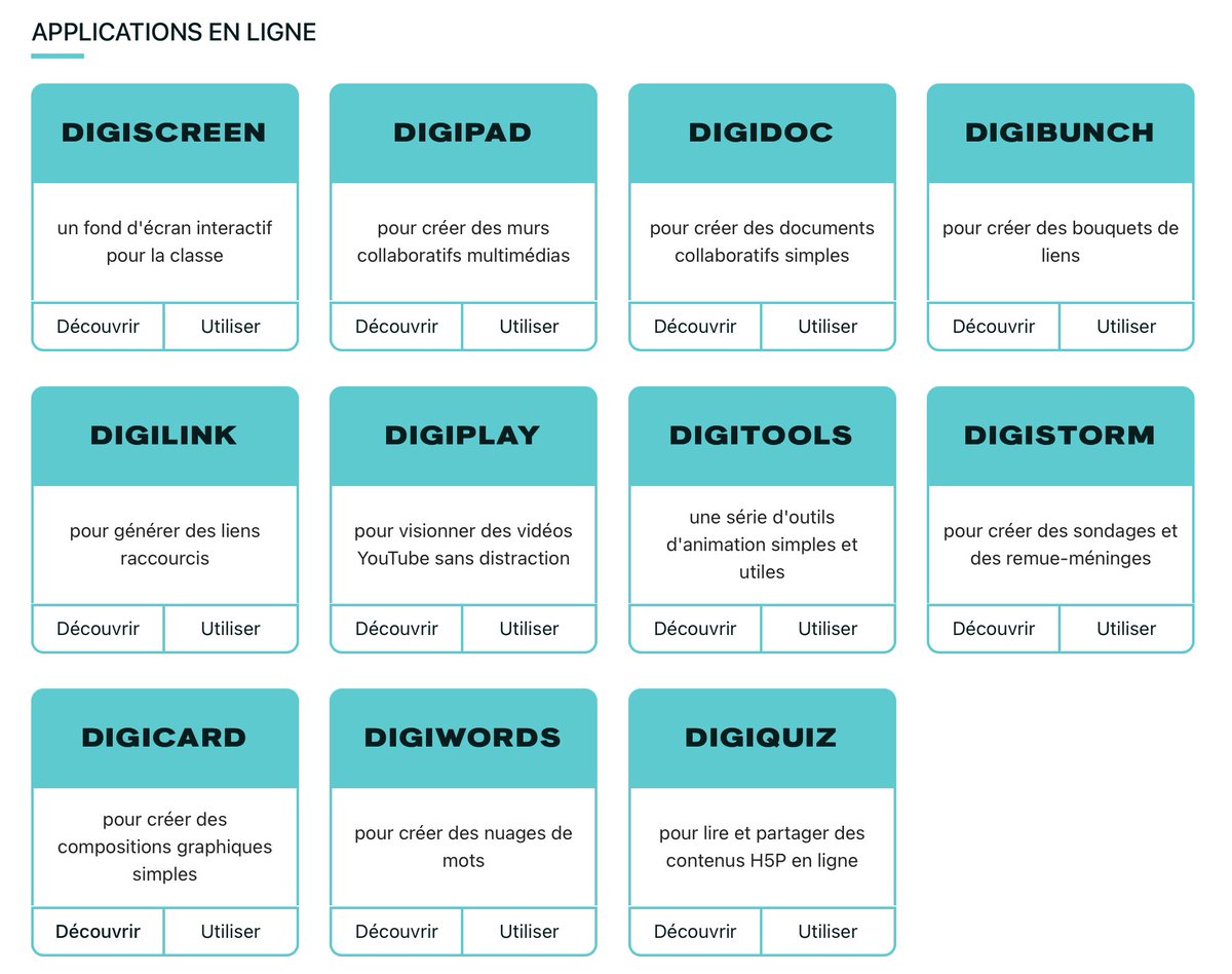 a_happy_teacher's tweet photo. 🔥 Site d'intérêt MAJEUR ! 🔥
👉🏻 https://t.co/qXVFxjosS2 👈🏻
Propose beaucoup d'outils de type Classroom Screen, Padlet, créateur d'H5P (en ligne et hors ligne), Quiz, sondages, youtube sans pub... MAIS sans cookies, responsable, RGPD respecté, gratuit... 🤯 Poke @DANEMontpellier https://t.co/hIiUfyymR9