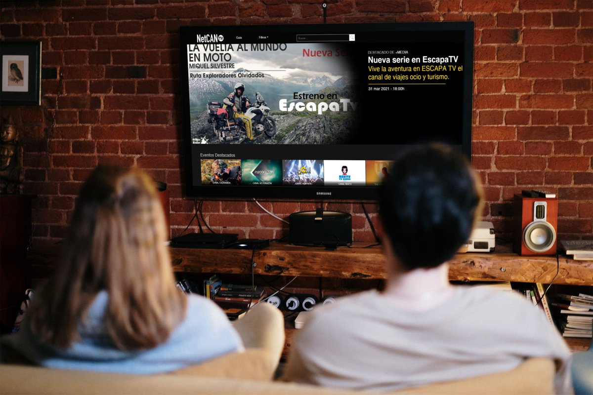 netcancantabria's tweet photo. Disfruta con NetCAN TV de una amplia gama de canales, tanto nacionales como locales y regionales, series y películas ¿Te lo vas a perder?
Incorpora  todas las funcionalidades para ofrecerte una experiencia de usuario completa: Sistema Catch-up, multidispositivo y control parental https://t.co/ET5oSvO43v