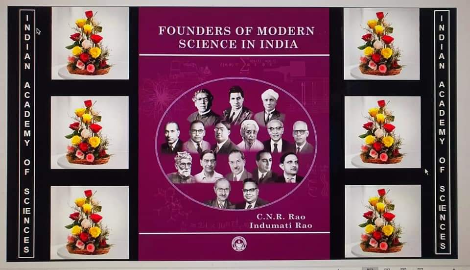 ramgopal_rao's tweet photo. A book chronicling Indian Science in  the last century written by Prof. CNR Rao (Bharat Ratna awardee) and his wife Mrs. Indumati Rao.

A must read for all Indian science enthusiasts.

Free download link below. 

https://t.co/chJew9wmrR

#Indianscience #science https://t.co/EQ13QghG4R