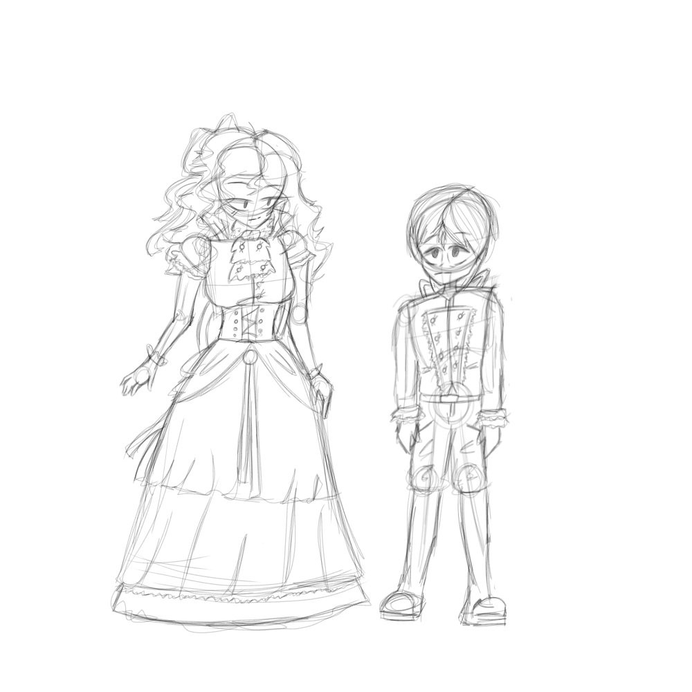 Ghostbeen2's tweet photo. #CountryHumans
#CountryHumansalaska 
#countryhumansUSSR 
#CountryHumansart 
Ok guys i make some art of Alaska and young Ussr because for me they are something how big sister and little brother.
I will finished it soon! https://t.co/V0FP5alSCF