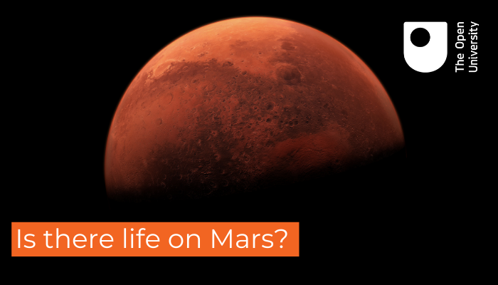 OpenUniversity's tweet photo. Is there really life on Mars?
From the evidence of water to the first detection of halogen gas, here's what #OUacademics have found so far:
https://t.co/nJIB4BXoMN
#OUSTEM https://t.co/MS1NBTBjvR