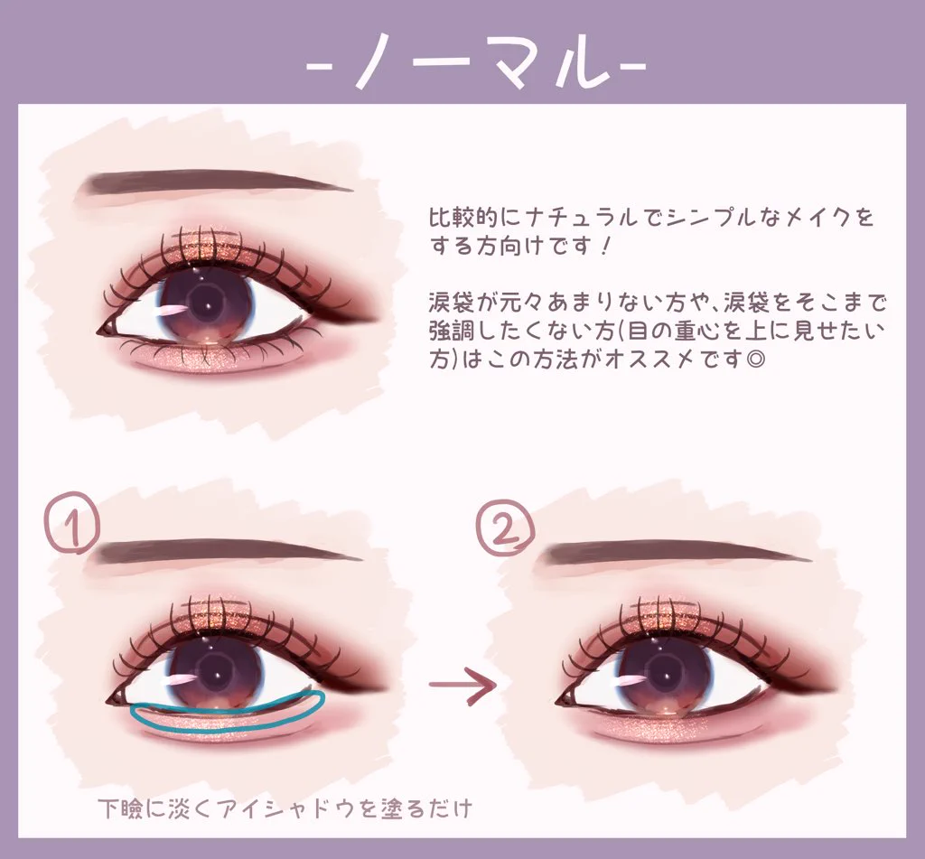 下まぶたのメイク方法！それぞれのメリットとデメリットのまとめ！