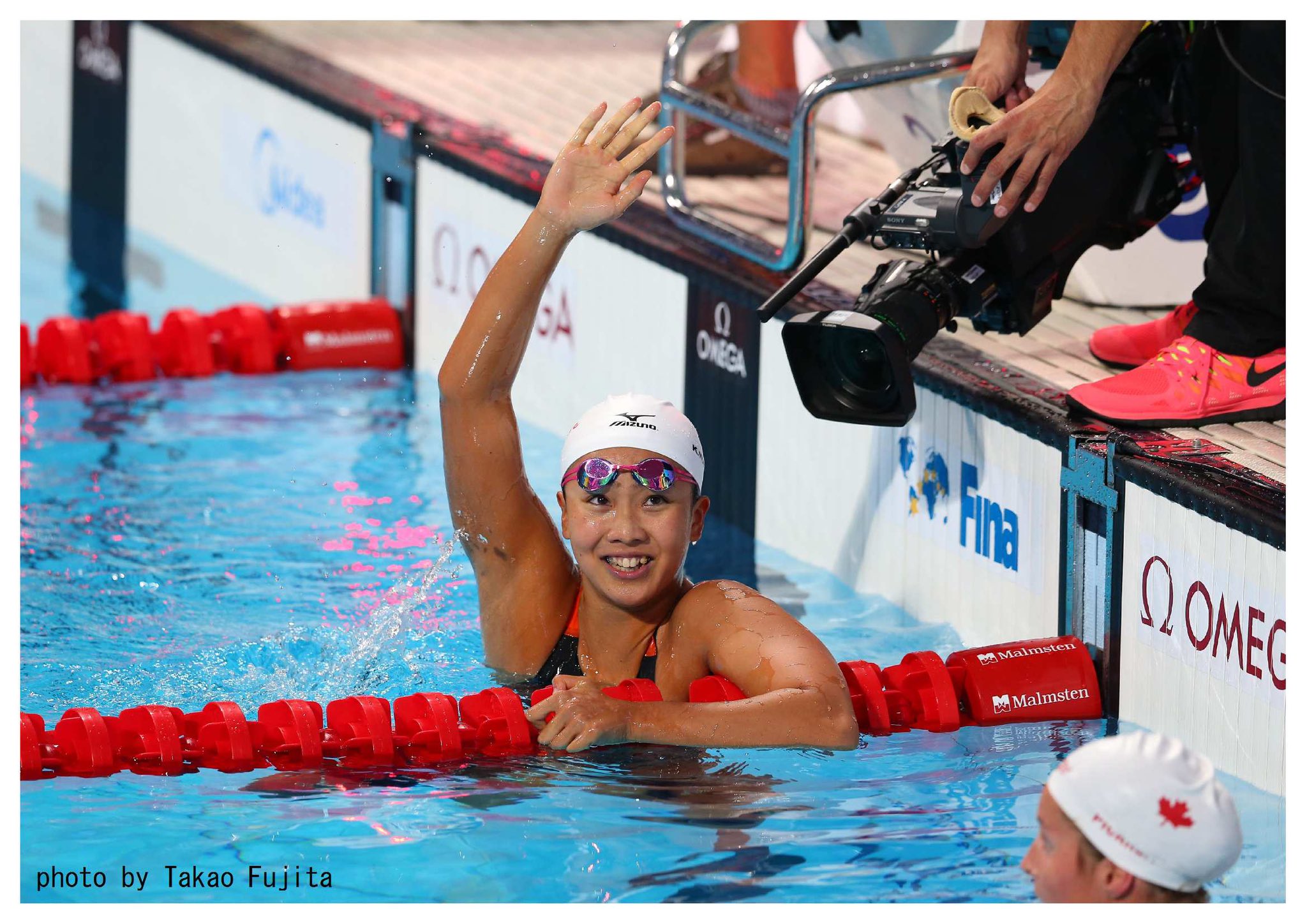 葛飾区 本日開催された 第９７回日本選手権水泳競技大会 に出場した松元選手 男子２００ｍ自由形 と渡部選手 女子 １００ｍ平泳ぎ が共に決勝で優勝し 東京オリンピックの日本代表に内定しました おめでとうございます T Co Ntxxst26rp
