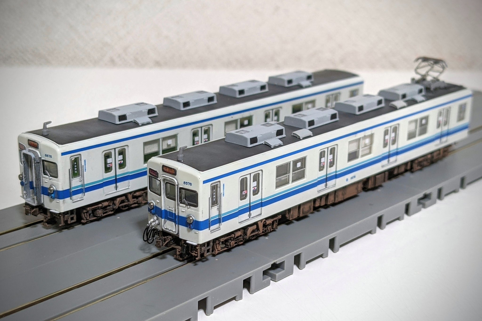 東武8000系 床下機器