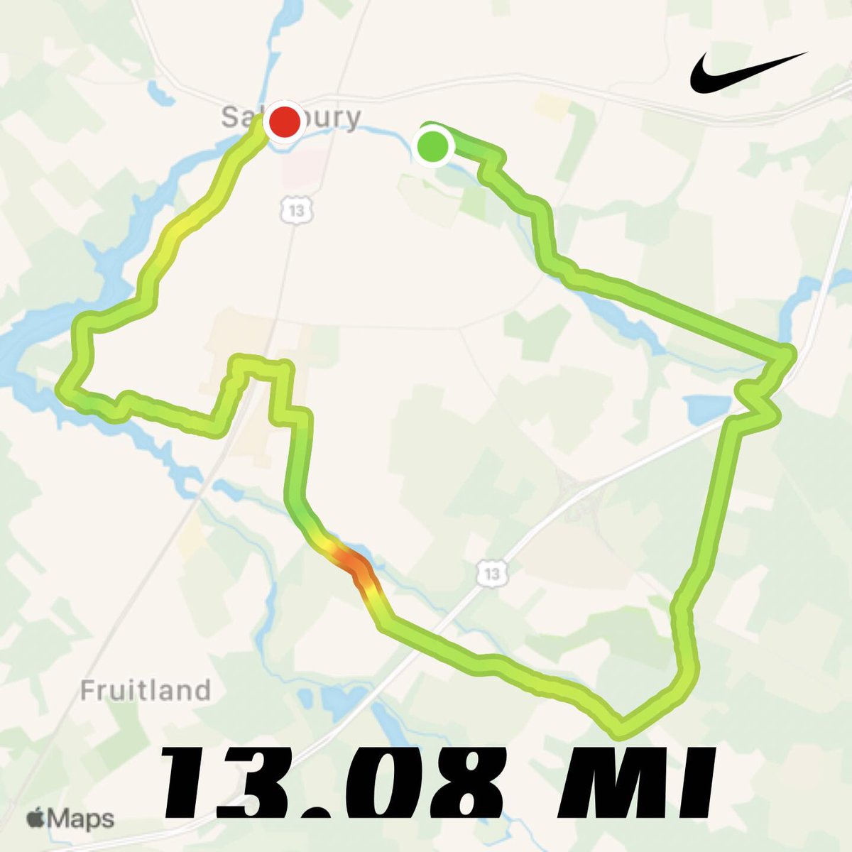 UnbreakableMe's tweet image. Actually I ran 13.1. I started the run app after I passed the start line. 🤦🏾‍♀️ #RunSBY #CandyRunFit #iRunLikeAGirl #TryToKeepUp #ShutUpAndRun #NRC