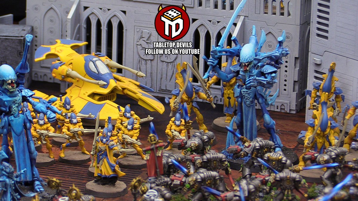 TableTop_Devils's tweet image. A warped and tainted #Eldar #Craftworld attracted the attention of a Battalion of #GreyKnights in our latest Warhammer 40,000 battle report:
youtu.be/QyDNVZkJanU
#Battlereport
#WarhammerCommunity #warhammmer #warhammer40k #warhammer40000 #aeldari