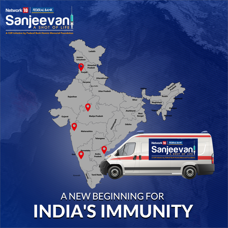 We are ushering a new world of mass vaccinations and immunity for Indians against Covid-19, with @Network18Group #Sanjeevani - A Shot Of Life, a CSR initiative by @FederalBankLtd, to be launched on #WorldHealthDay
