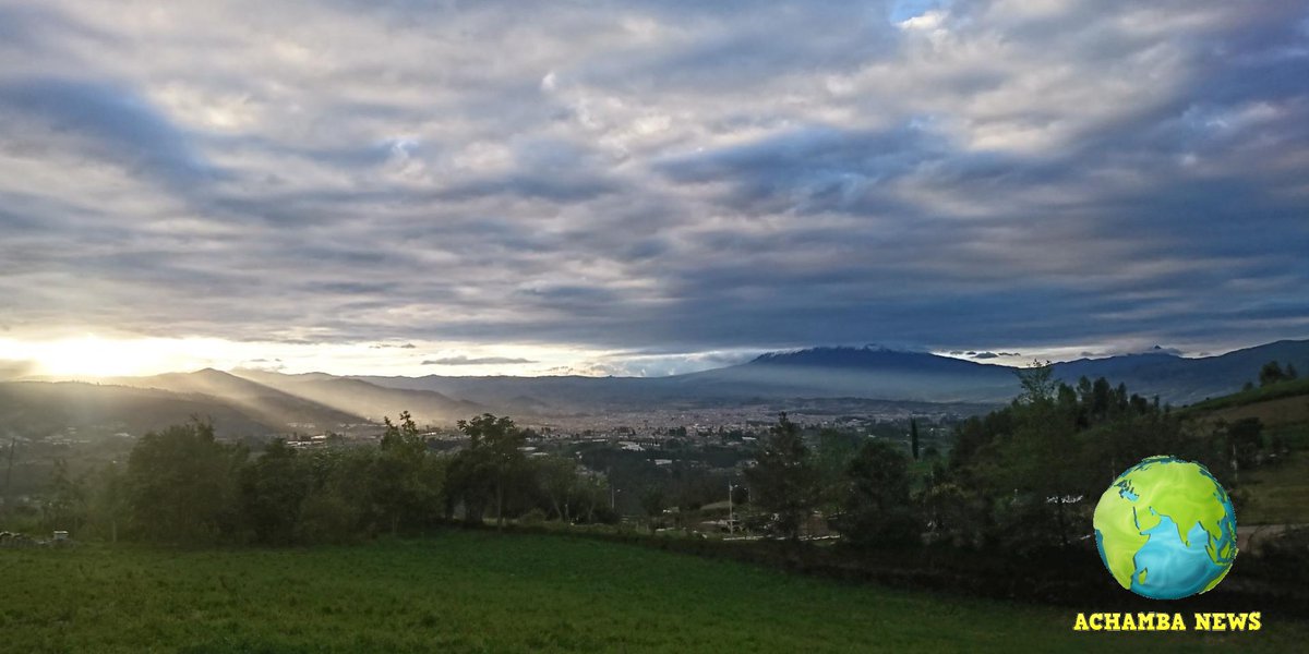 AchambaN's tweet photo. #Chambo
#AchambaConoce | Así amaneció el cantón Chambo, provincia de Chimborazo. Imagen enviada por nuestro seguidor @StivenReino

 #AchambaNews  #AchambaAlDía  #Chambo https://t.co/XEPWoxWWYY