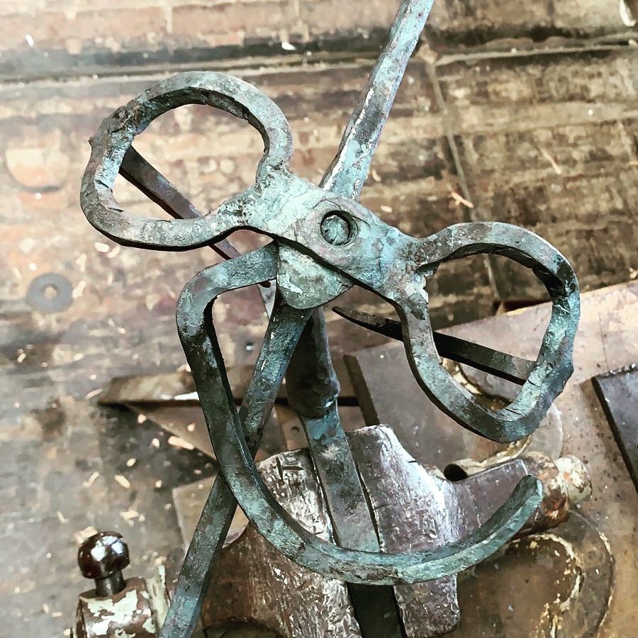 Almost finished this piece! 
New #forged #steel #sculpture #metal #art