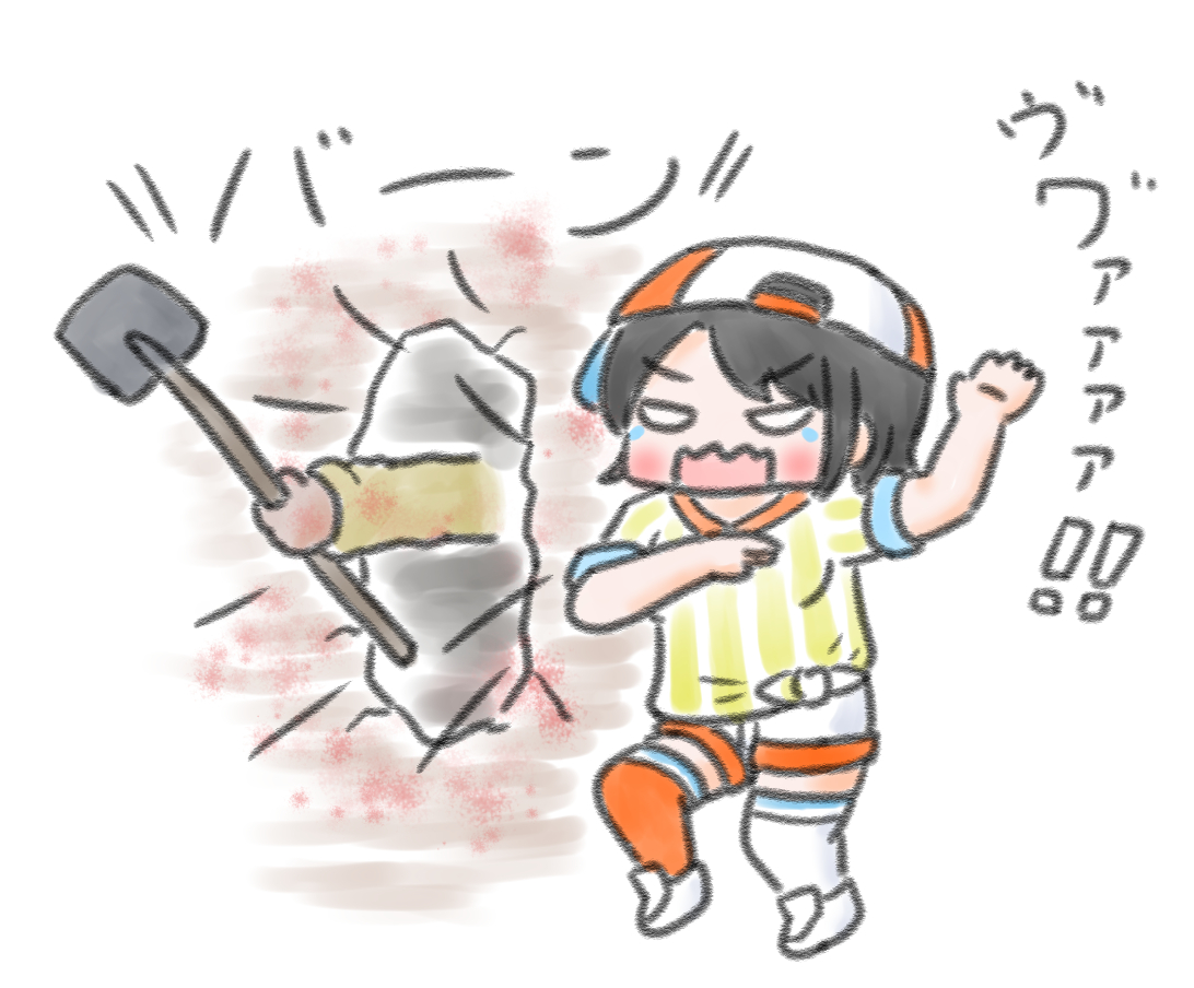 バイオ7 お疲れ様でしたw スバルちゃん けっこう怖いの苦手だったか 昨日 Nonoのイラスト