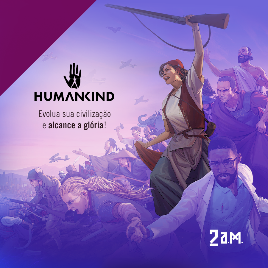 2amgamingbr's tweet photo. Humankind é um jogo de estratégia desenvolvido pela SEGA que permite ao jogador reescrever toda a história da humanidade. 🌎 Reviva momentos históricos e crie uma combinação entre as 60 culturas presentes para gerar uma civilização única. 🗿 

#2AMPlayTheGame #DesperteParaoNovo https://t.co/OVQJdhL2V8