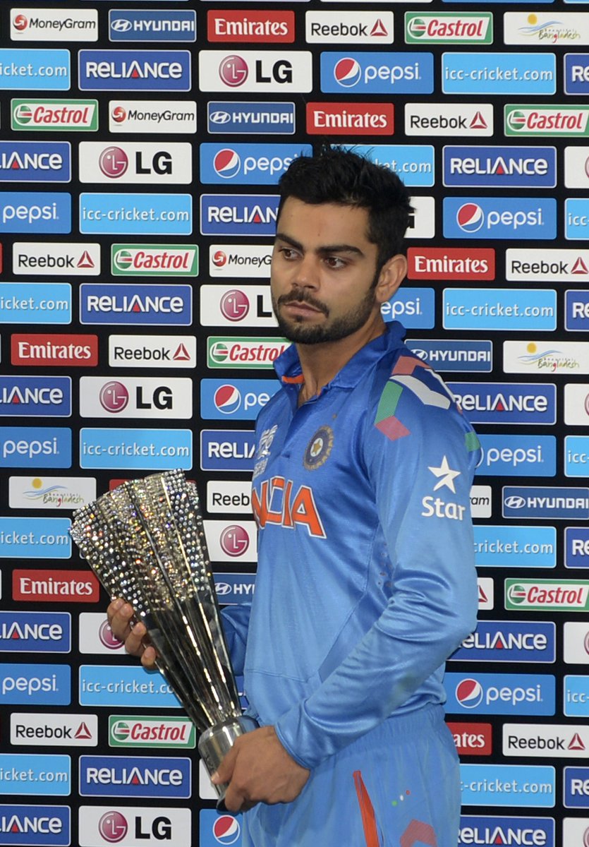 Wisden_Asia's tweet photo. - 319 runs
- 106.33 average
- Four fifties

#OnThisDay in 2014, Virat Kohli won the Player of the Series award after a ridiculous campaign in the T20 World Cup 🔥🔥 https://t.co/PNz6NrD0S4