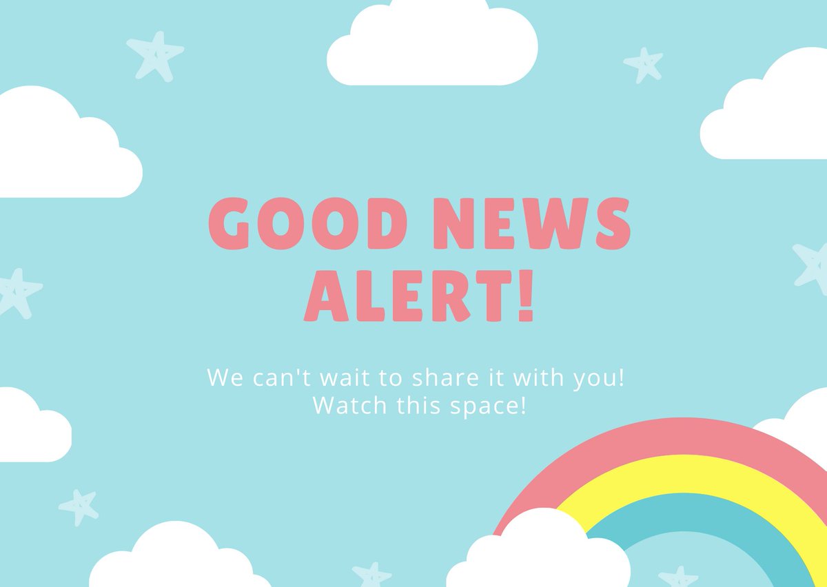 weareincredABLE's tweet photo. We’ve good news to share with you this week…stay tuned! #goodnewsshared https://t.co/M6W7ubveuJ