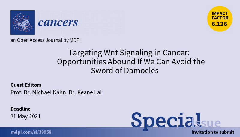 MDPIOpenAccess's tweet photo. Special Issue aims to cover the role of Wnt signaling in cancer, with a focus on cancers in solid tumors - especially GI cancers.

Learn more about this Special Issue and submit your research: https://t.co/mVWtg8Xj8N https://t.co/rkIaTtqxql