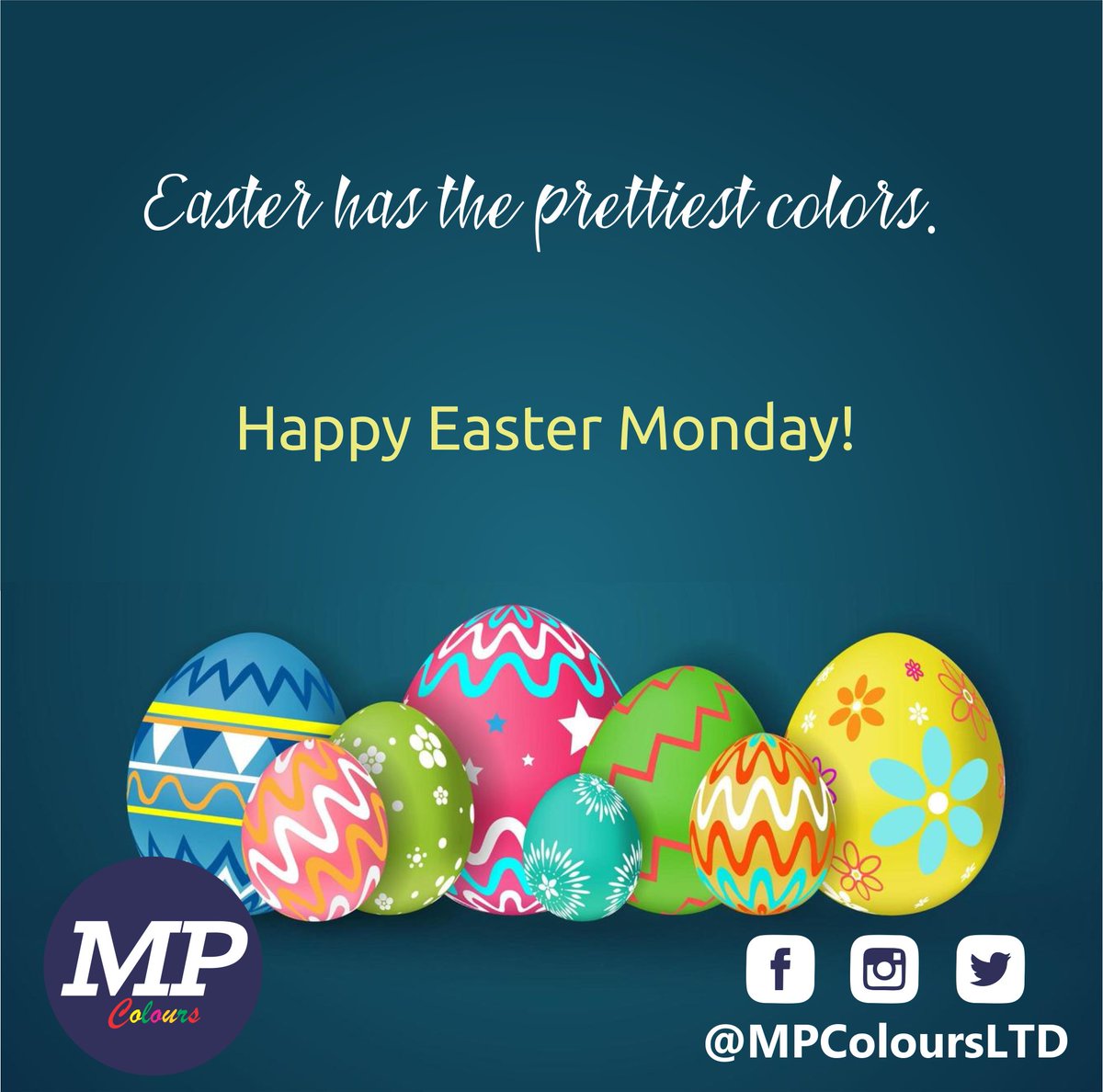 MPColoursLTD's tweet photo. Easter has the prettiest colors.
Happy Easter Monday! https://t.co/qPPkZURAaO
