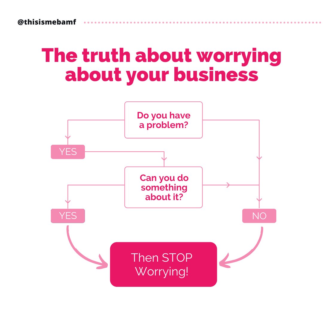 Save this post as a reminder for the next time you worry about your business and share it with someone who needs it.