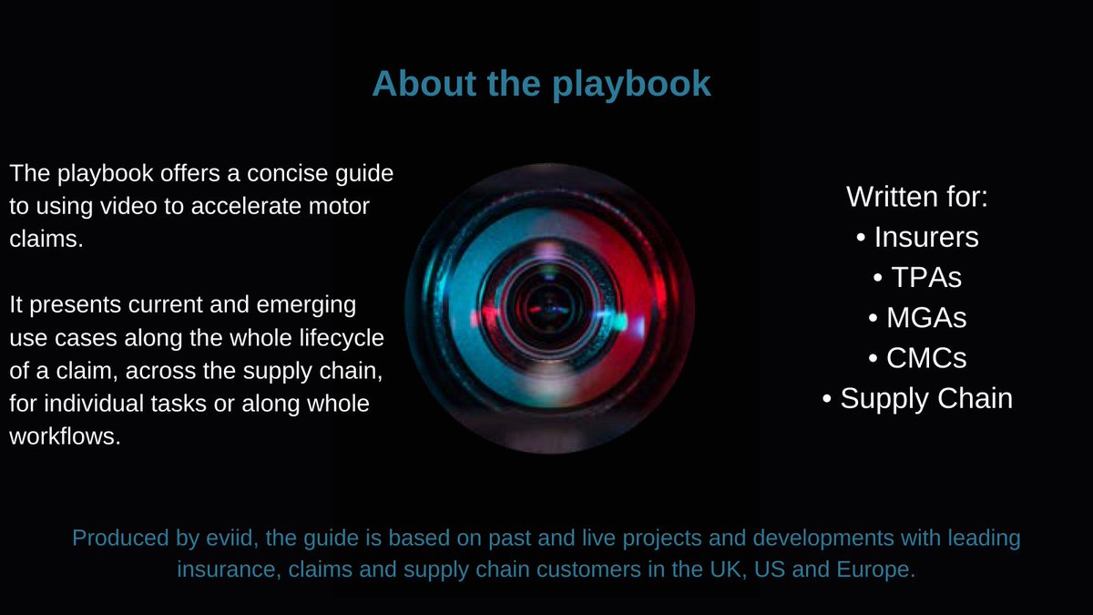 ModInsuranceMag's tweet photo. You don't want to miss out on this playbook by @EviidApp!!
It is written for Insurers, TPAs, MGAs, CMCs and Supply Chain-for more information check out the image below⤵️

And to read it for yourself, click here⬇️
https://t.co/ydQkbSWJbh

#Insurance #Video #InsurTech #NeedForSpeed https://t.co/treeX2ehOf