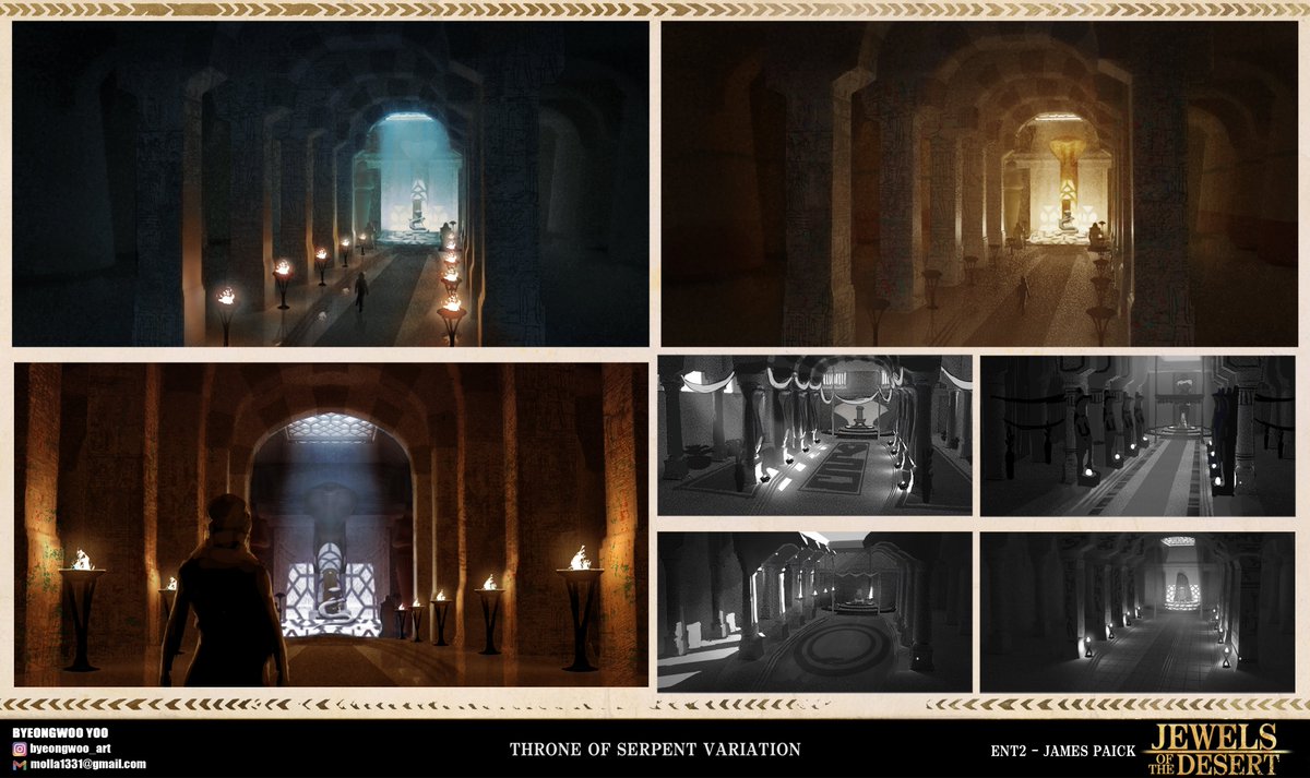 뱀 왕좌 컨셉

보아주셔서 항상 감사합니다.
artstation.com/artwork/48LNxn