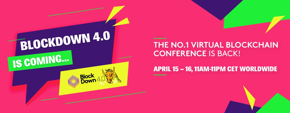 BlockDownConf's tweet image. Start your week off right and get your hands on a ticket to the biggest virtual blockchain event this year!
#BlockDown2021 #BlockDownNotLockDown #blockchain #conference
bit.ly/2MkdZms
