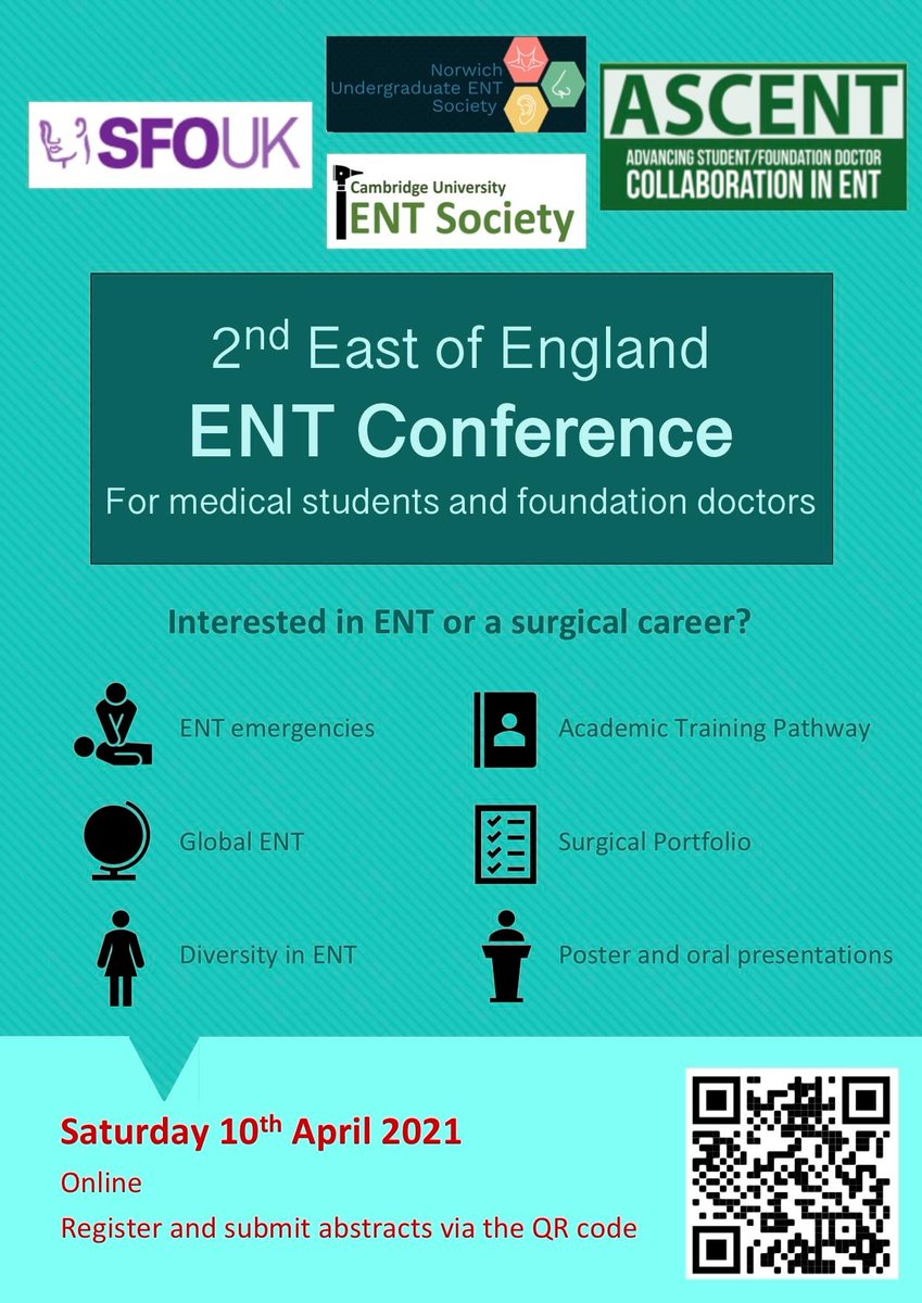 ASCENT (@entascentuk) on Twitter photo 📌260 participants already signed up for our 2nd East of England #ENT Conference this Saturday 10th April! 🎉
<a href="/SFO_ENTUK/">SFO-UK</a> <a href="/ENT_UK/">ENT UK</a> <a href="/ENT_AudsNews/">ENT & Audiology News</a> <a href="/bhaveshvtailor/">Bhavesh Tailor</a> <a href="/veggieequallife/">Dr Tanya</a>
Please come and join us!
😊SIGN-UPS: forms.gle/qKVGKhuC8q5jDy…
😊EVENT: fb.me/e/1CnuNzEY2 📌260 participants already signed up for our 2nd East of England #ENT Conference this Saturday 10th April! 🎉
<a href="/SFO_ENTUK/">SFO-UK</a> <a href="/ENT_UK/">ENT UK</a> <a href="/ENT_AudsNews/">ENT & Audiology News</a> <a href="/bhaveshvtailor/">Bhavesh Tailor</a> <a href="/veggieequallife/">Dr Tanya</a>
Please come and join us!
😊SIGN-UPS: forms.gle/qKVGKhuC8q5jDy…
😊EVENT: fb.me/e/1CnuNzEY2