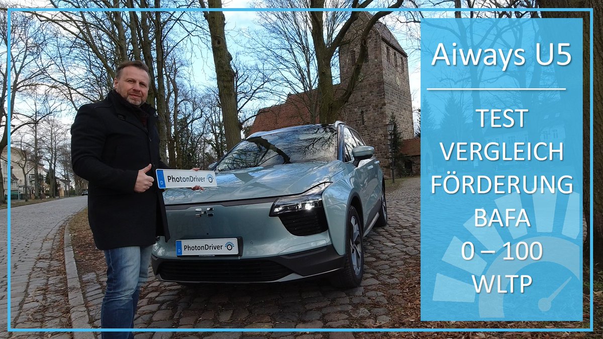 Aiways U5 im Test jetzt kommen die Chinesen! Kosten, Verbrauch Rundumschlag!

youtu.be/CmQxra9VxDU