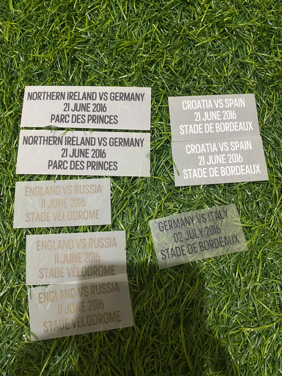 MDT Euro 2016 original For Germany Home Russia Home Spain Away Rp.90.000 / pcs