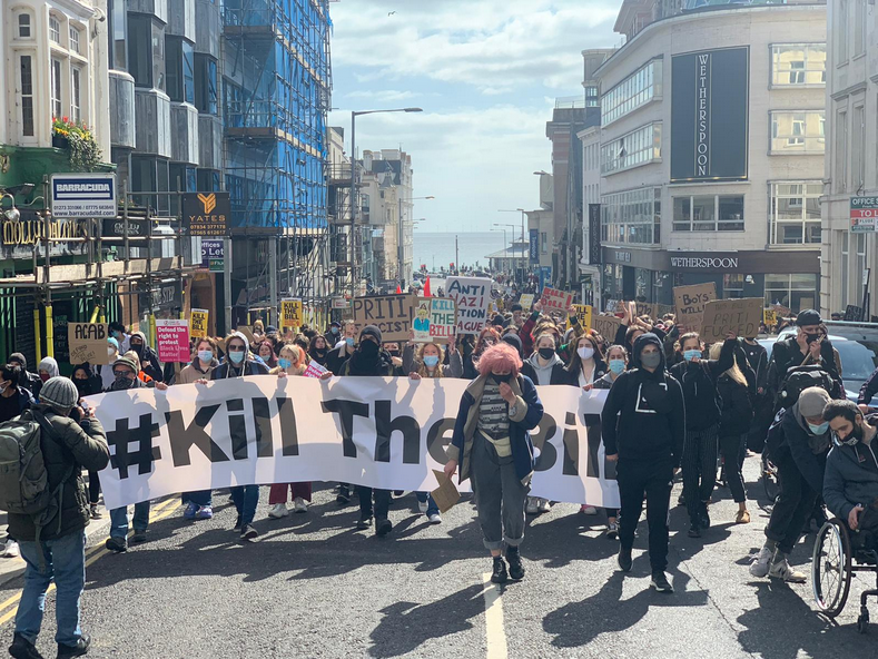 KillBillBton's tweet photo. MEGATHREAD!

You went to a #KillTheBill protest - you're inspired and want to do more. This thread will tell you what you should do next.

You don't have to live in #Brighton, Bristol or London to get involved! https://t.co/RqUVnOKVAx