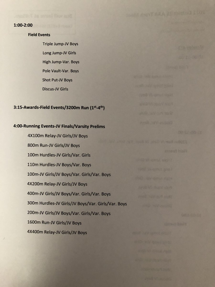 sloan_coach's tweet photo. Good luck to the Raiders &amp; Lady Raiders of @RCHSBoysTrack &amp; @Rice_Track as they head to Tidehaven today and Wednesday to compete in the District 28-3A Meet. #RaiderUP @ricehsraiders https://t.co/TVU9pcxo1e