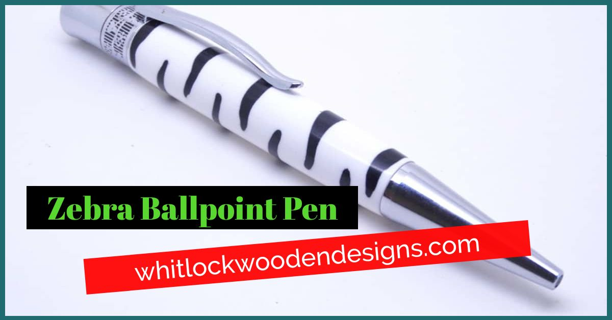 This is a very nice pen that is not only cute 🦓 but also functional. The Zebra Ballpoint Pen has an attractive chrome finish to the body of the pen which makes it look more 💎 expensive than it really is. sbee.link/9v4qaut8x6 #pengifts #zebra #whitlockwoodendesigns