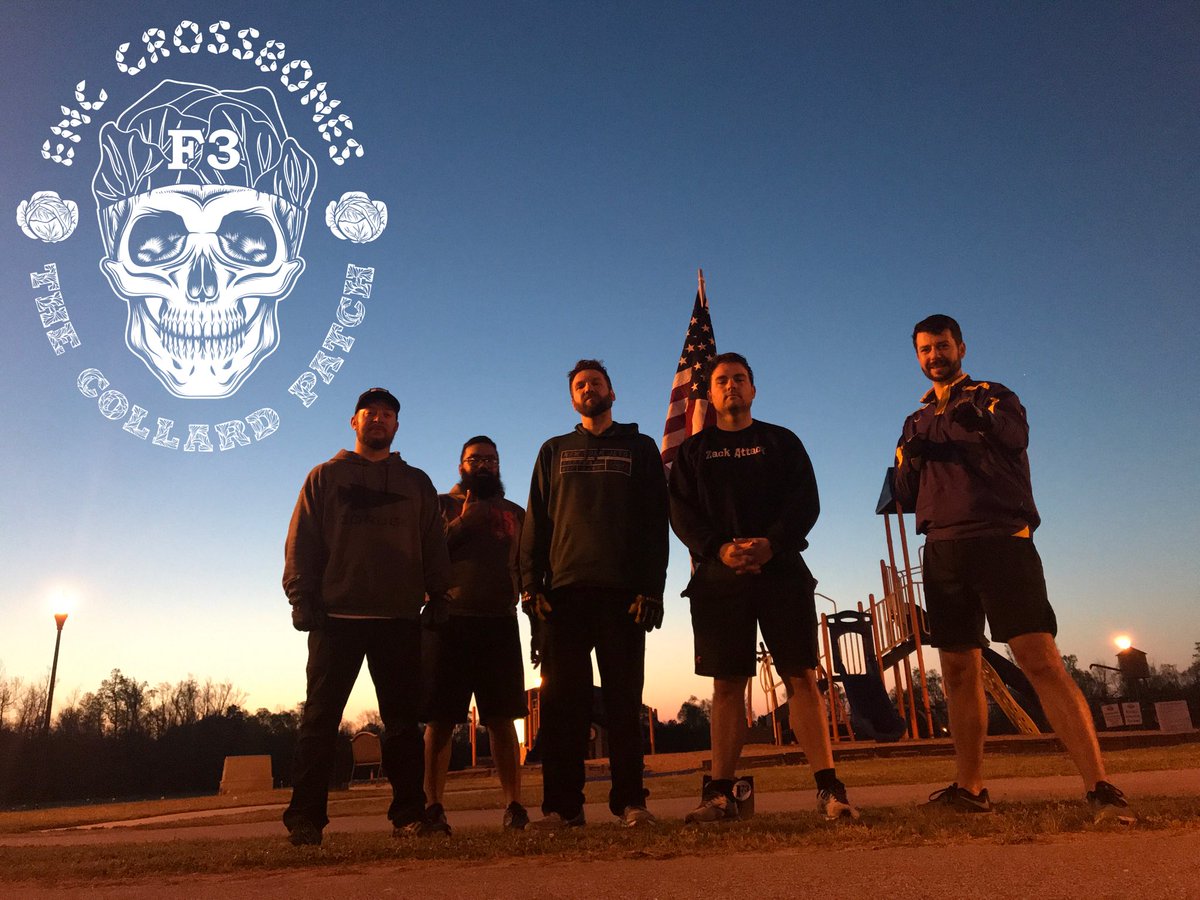 #collardpatch crew did some work today! Thanks <a href="/jwhitford92/">Jonathan Whitford</a> for the opportunity to Q! <a href="/F3ENC/">F3ENC Crossbones</a>