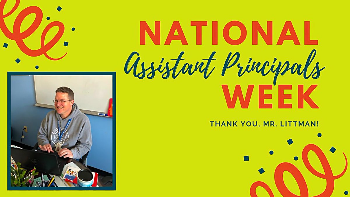 Thank you Mr. Littman. You are an amazing Assistant Principal. #APWeek21 buff.ly/3cRdECs #kwbpride