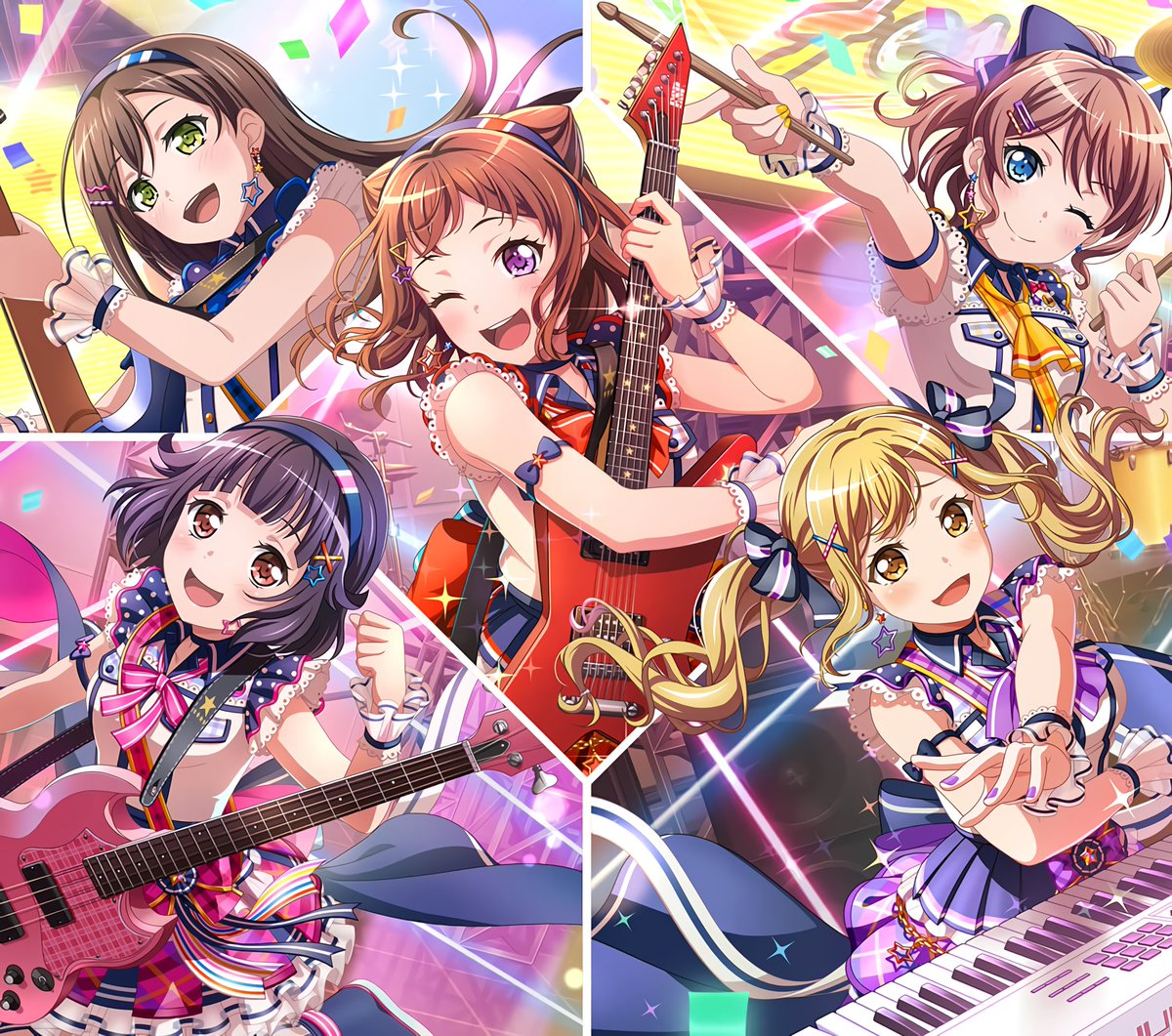 情報】《BGD!少女樂團派對》樂團故事第三章(第五彈Roselia 預定7月11