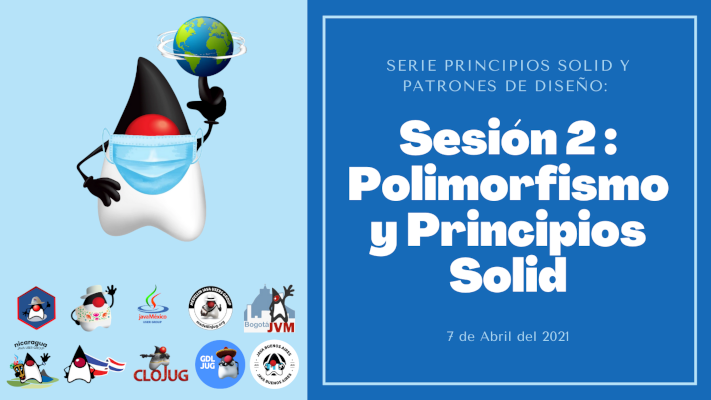 jugnicaragua's tweet image. Ya está lista la segunda sesión acerca de patrones de diseño y polimorfismo, este miércoles 07 de Abril.
Link de registro
us02web.zoom.us/meeting/regist…
#JDKFundamentalks. #JavaLatam #JavaMX #jugEvents