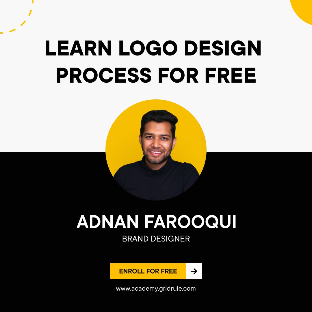 GridRule's tweet image. GridRule&apos;s first #logodesign course is live now! This course will walk you through the entire logo design process in just 60 minutes. Plus it&apos;s completely free! 

Enroll now: rebrand.ly/ga-ldp

#logo #logodesign #learndesign #learnlogodesign #designeducation #gridrule