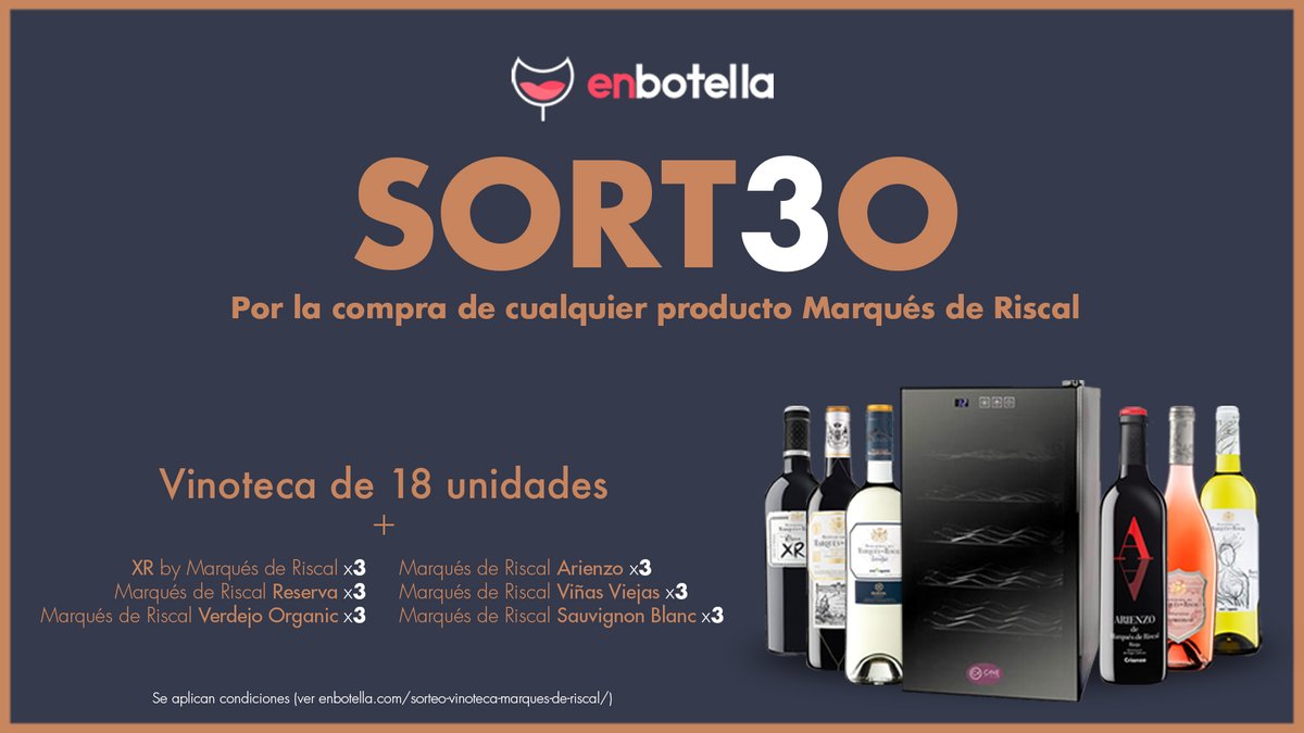 📣<a href="/enbotella/">enbotella</a> sortea esta estupenda vinoteca, ¡participa aquí! ➡️ enbotella.com/sorteo-vinotec…
