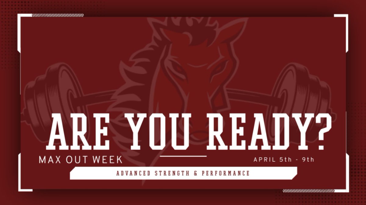 LSNStrength's tweet image. It's Max Out Week for Advanced Strength &amp;amp; Performance classes! ARE YOU READY?! #NorthStrong