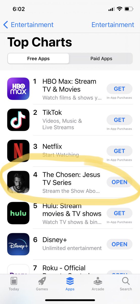Passed Disney and Hulu on launch day of season two. Single show. Go The Chosen Army! ⁦<a href="/AngelStudiosInc/">Angel</a>⁩ ⁦<a href="/thechosentv/">The Chosen</a>⁩