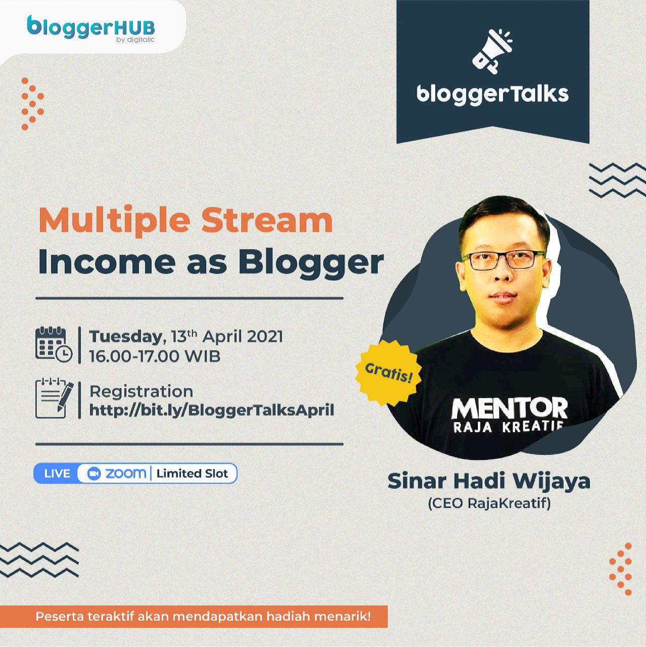 bloggerhub Multiple Stream Income as Blogger