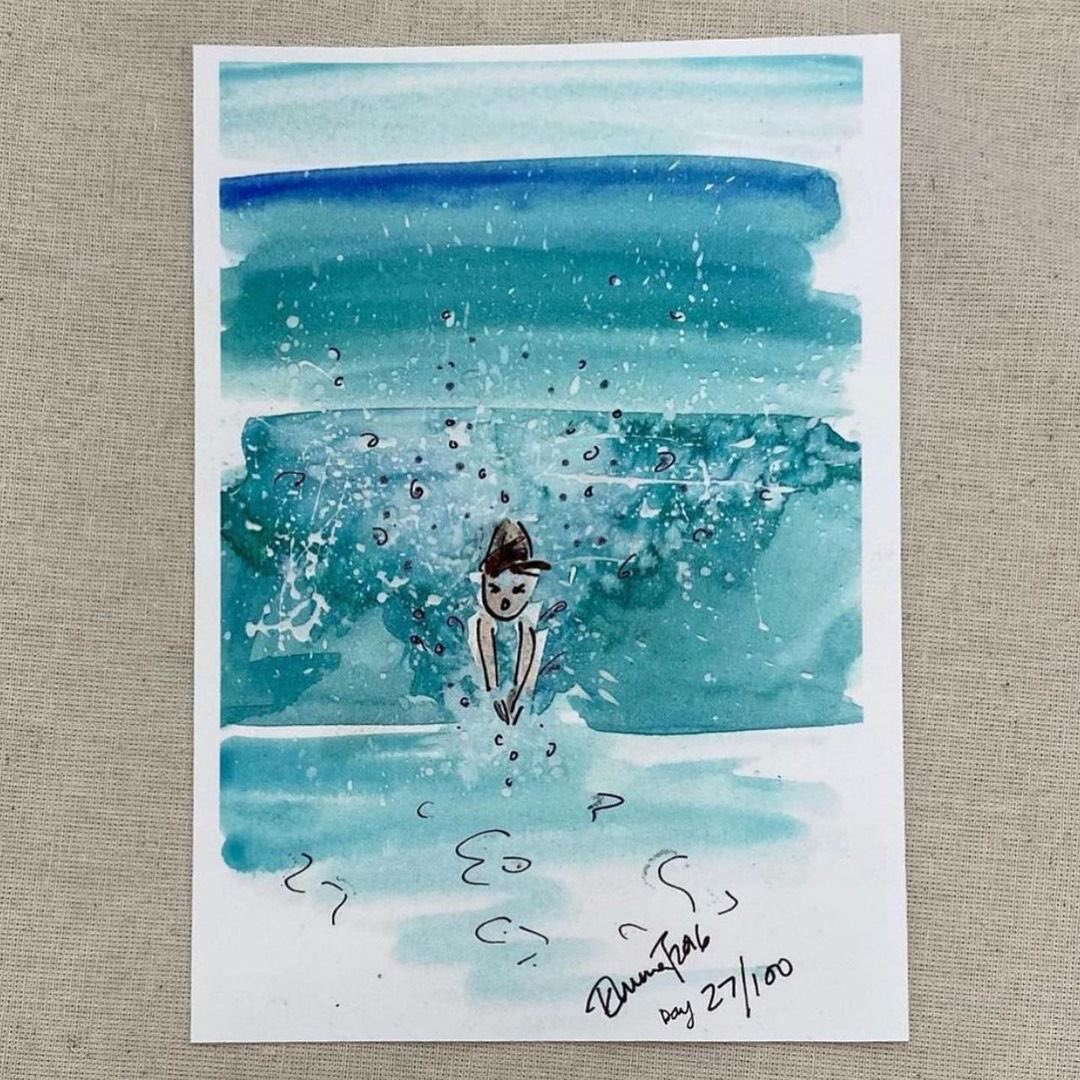 DeltaHStudios's tweet photo. ‘🐰🐣👒Easter Art Bundle No.2
The Beach - original painting on fine art paper
£95 plus p&p‘ @EmmaThistleton
.
.
#eastergifts #buyartdirect #beachdays #artistsupportpledge #personalisedgifts #art
#instaillustrator #illustration #watercolour #handmade
#commission #artmagazine https://t.co/fYpwZEniHT