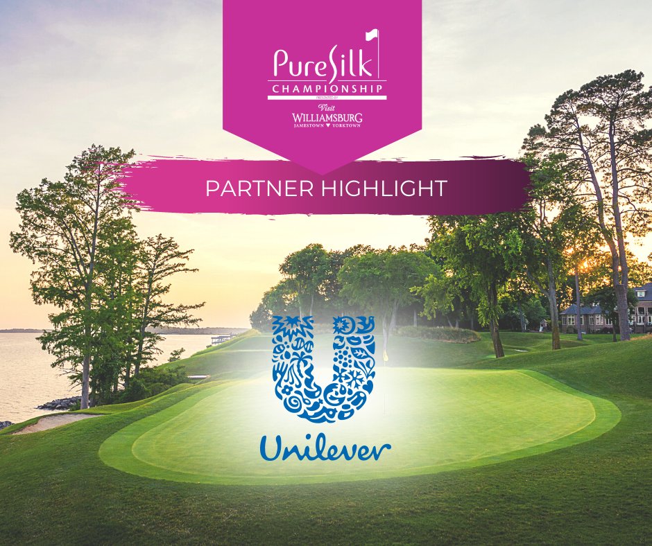 KingsmillChamp's tweet image. The Pure Silk Championship presented by Visit Williamsburg welcomes back Unilever to the 2021 tournament. Thank you for supporting women's professional sports in Virginia! #PureSilkChamp