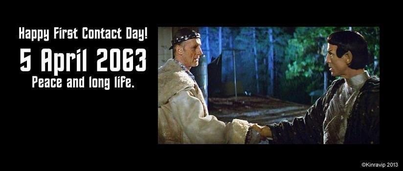 #StarTrek #FirstContactDay #scifi