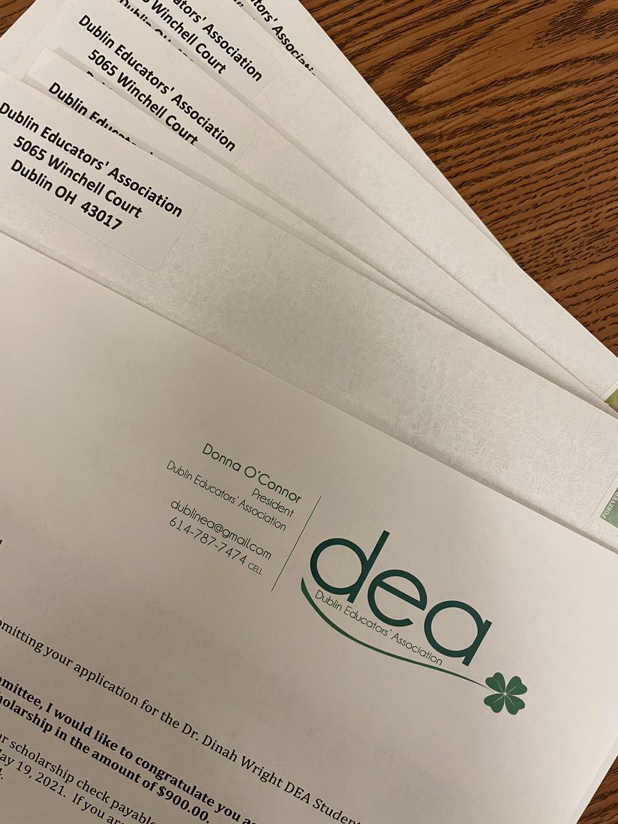 One of my favorite days of the year...awarding our student scholarships! Total of $5400 to six seniors this year!                     ☘️☘️☘️☘️☘️☘️