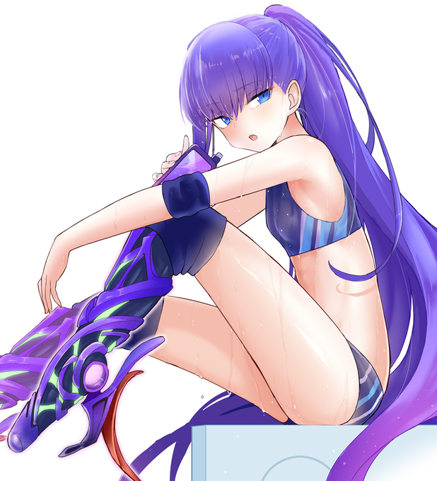 これはね、アスリートスタイル🏅のメルトリリスちゃんだよ😙✨
#fgo #メルトリリス 