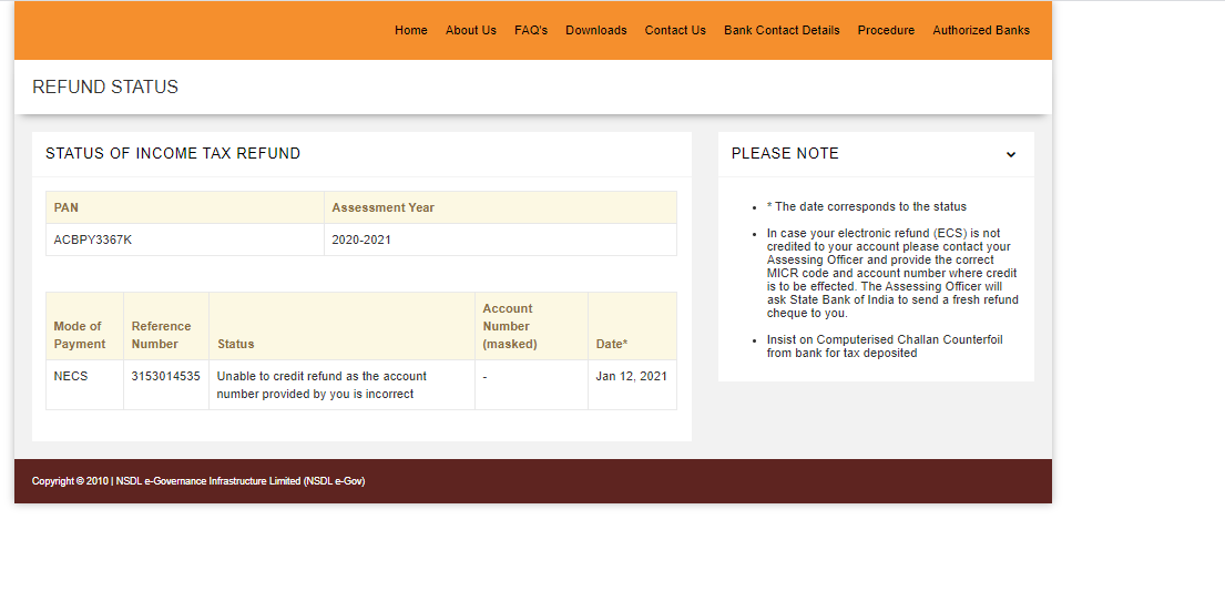 AllIndiaITR's tweet photo. @india_reporting @india_reporting, we are a Govt. intermediary and not a Govt. body. However, concerning your query as per what we could understand.

1. Your Refund is still pending due to wrong updation of your account number. Kindly update the same. https://t.co/klhOAqIpaD