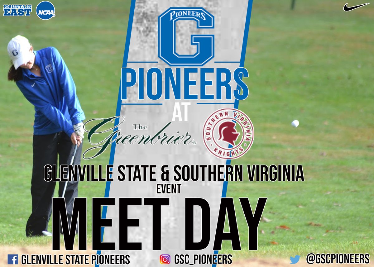 GSUpioneers's tweet photo. 🔵Meet Day🔵
📍@The_Greenbrier 
#GoPioneers https://t.co/pYBdCzhUpE