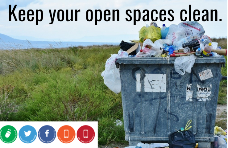 MerPolCC's tweet photo. If you are visiting local wide open spaces this #bankholiday please ensure that you put your rubbish in the bins provided or take it home with you.
#staylocalstaysafe 😎 https://t.co/8KYbdku7XZ